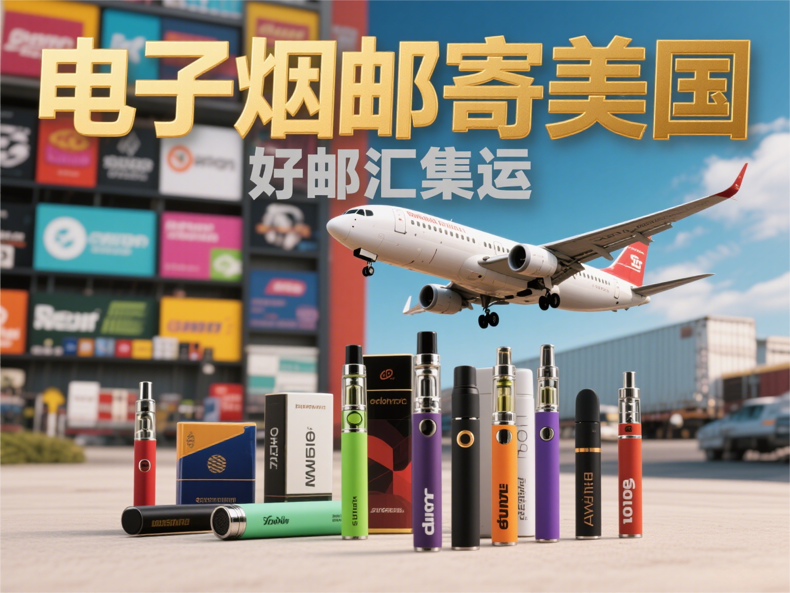 美国电子烟邮寄指南：快递渠道全解析——好邮汇集运