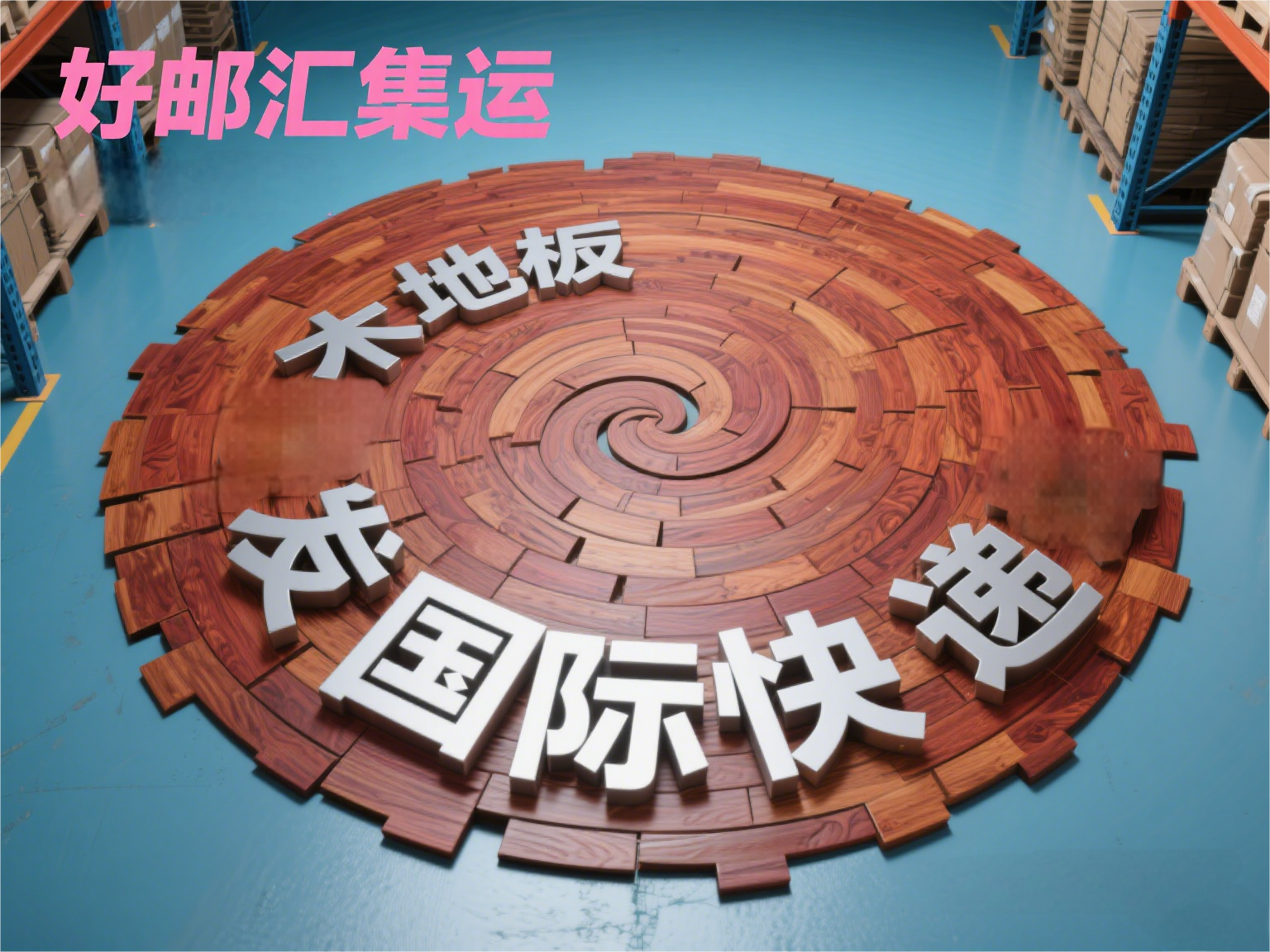 如何安全快捷地将木地板快递到美国？——好邮汇集运