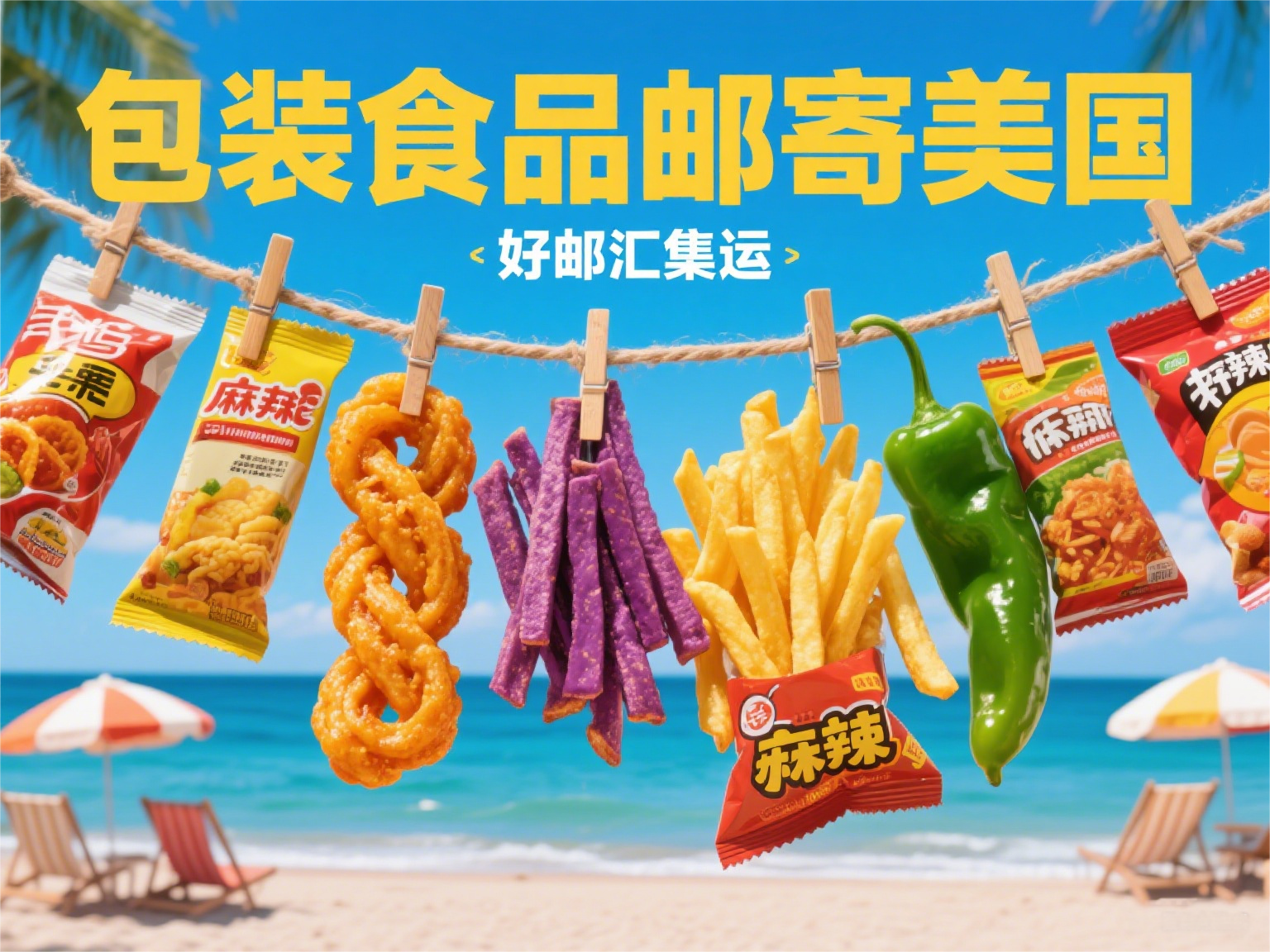 留学生必备：从国内邮寄零食到美国的完整流程——好邮汇集运